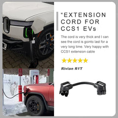 CCS1 EV Extension Cord for Non-Tesla EVs Charging on Tesla "Magic Dock" Superchargers