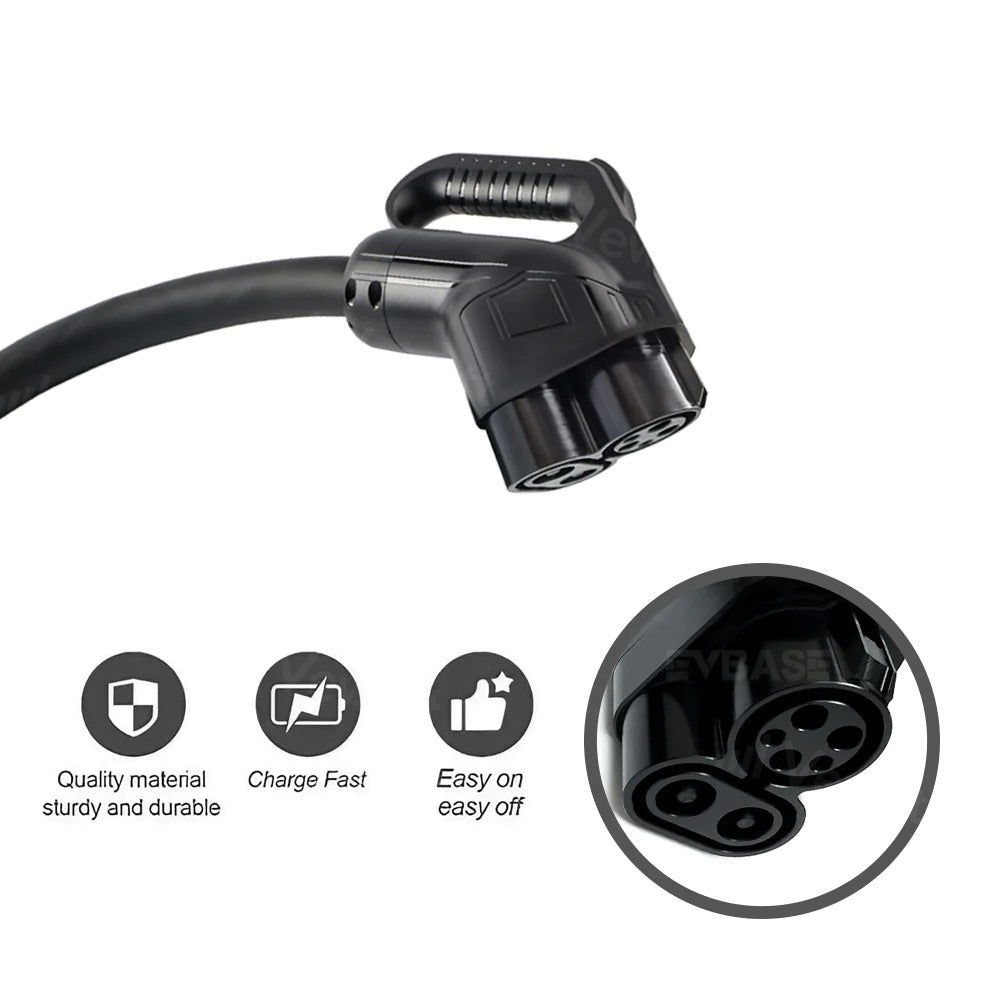 CCS1 EV Extension Cord for Non-Tesla EVs Charging on Tesla "Magic Dock" Superchargers